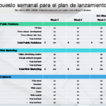 Presupuesto semanal para principiantes