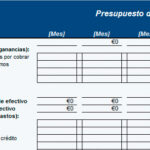 Presupuesto efectivo para controlar gastos